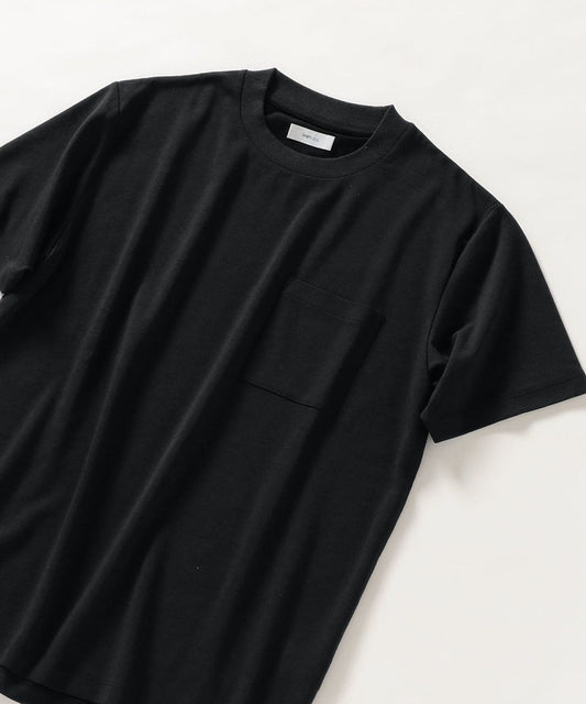 SHIPS any: ウール ジャージー ビジネス 半袖 Tシャツ