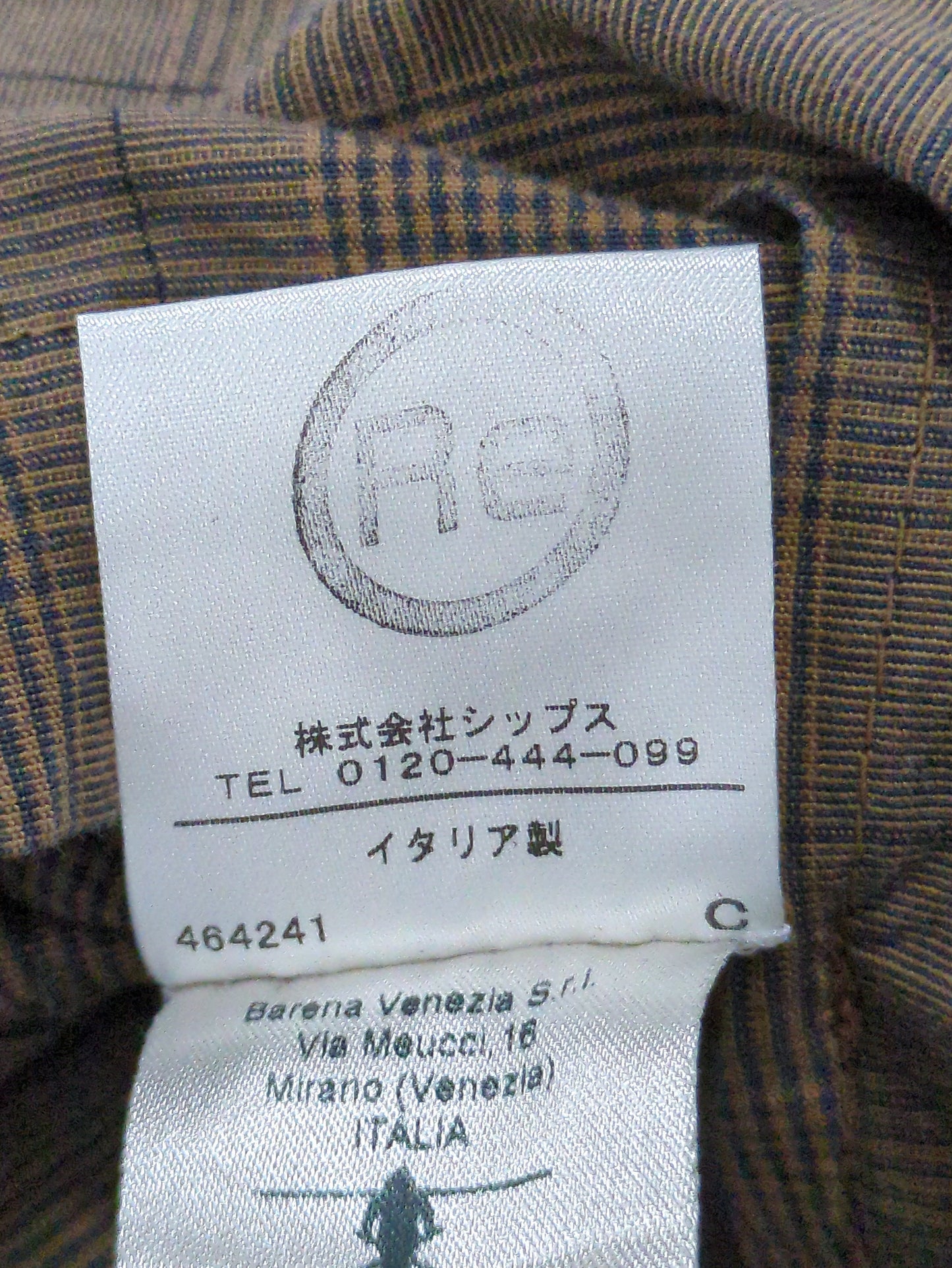 BARENA:CTN G/CHK JKT