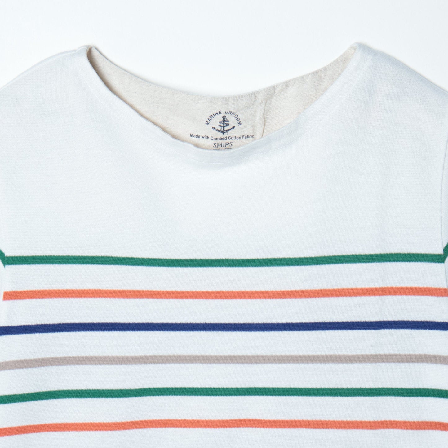 SHIPS:TRICOT BDR BOAT/N S/S