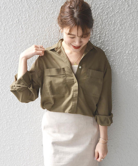 SHIPS Days:シアードロップシャツ