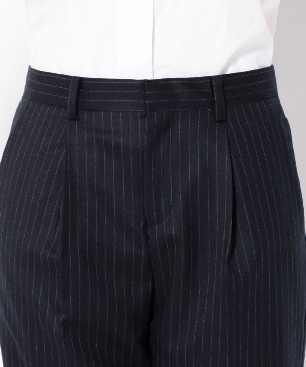 CANONICO ウールストライプパンツ