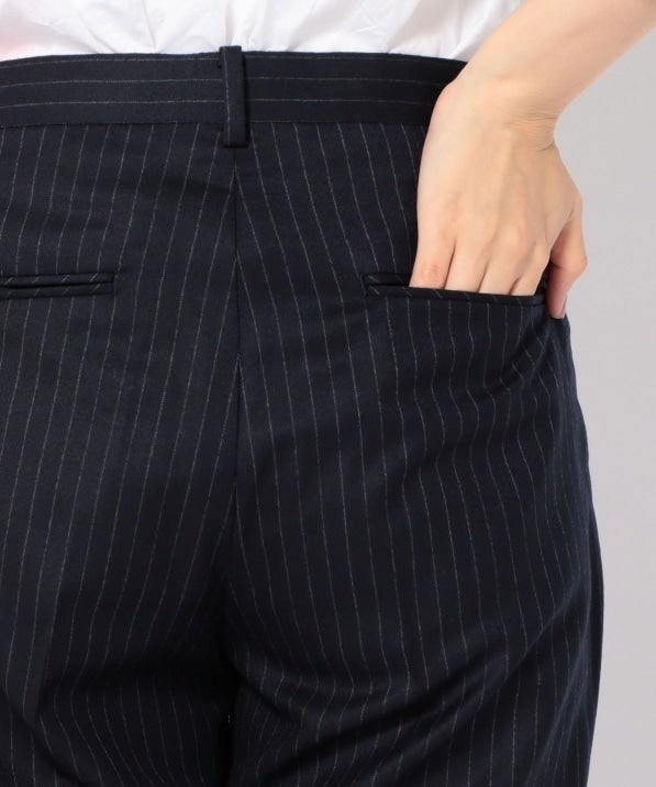 CANONICO ウールストライプパンツ