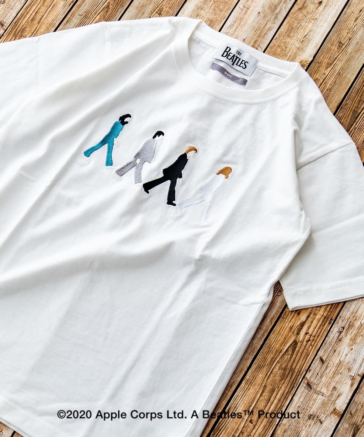 SHIPS: THE BEATLES エンブロイダリー Tシャツ
