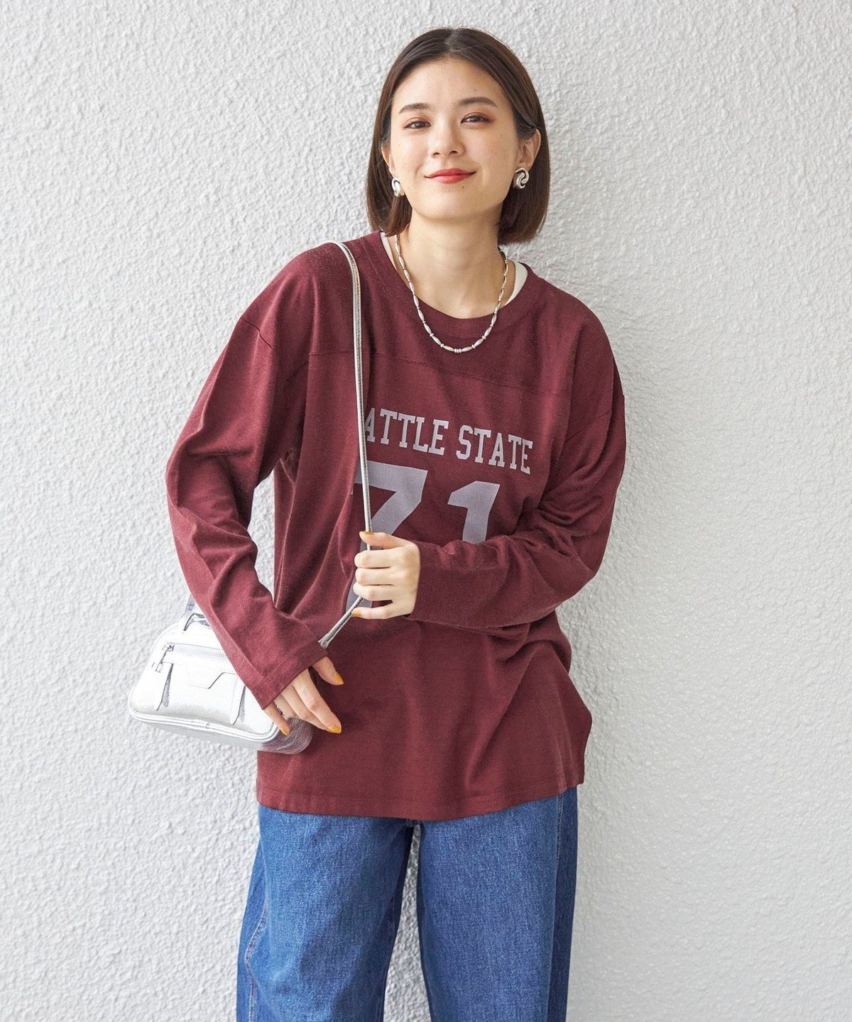 〈洗濯機可能〉Odub:フットボール TEE