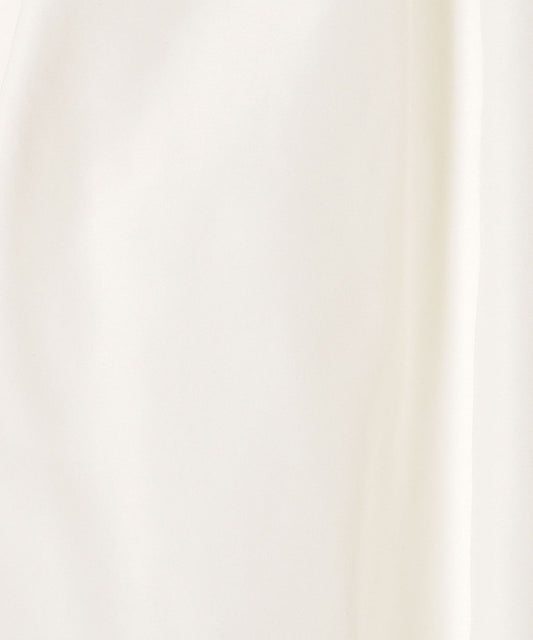 〈手洗い可能〉ハイネックリボンブラウス