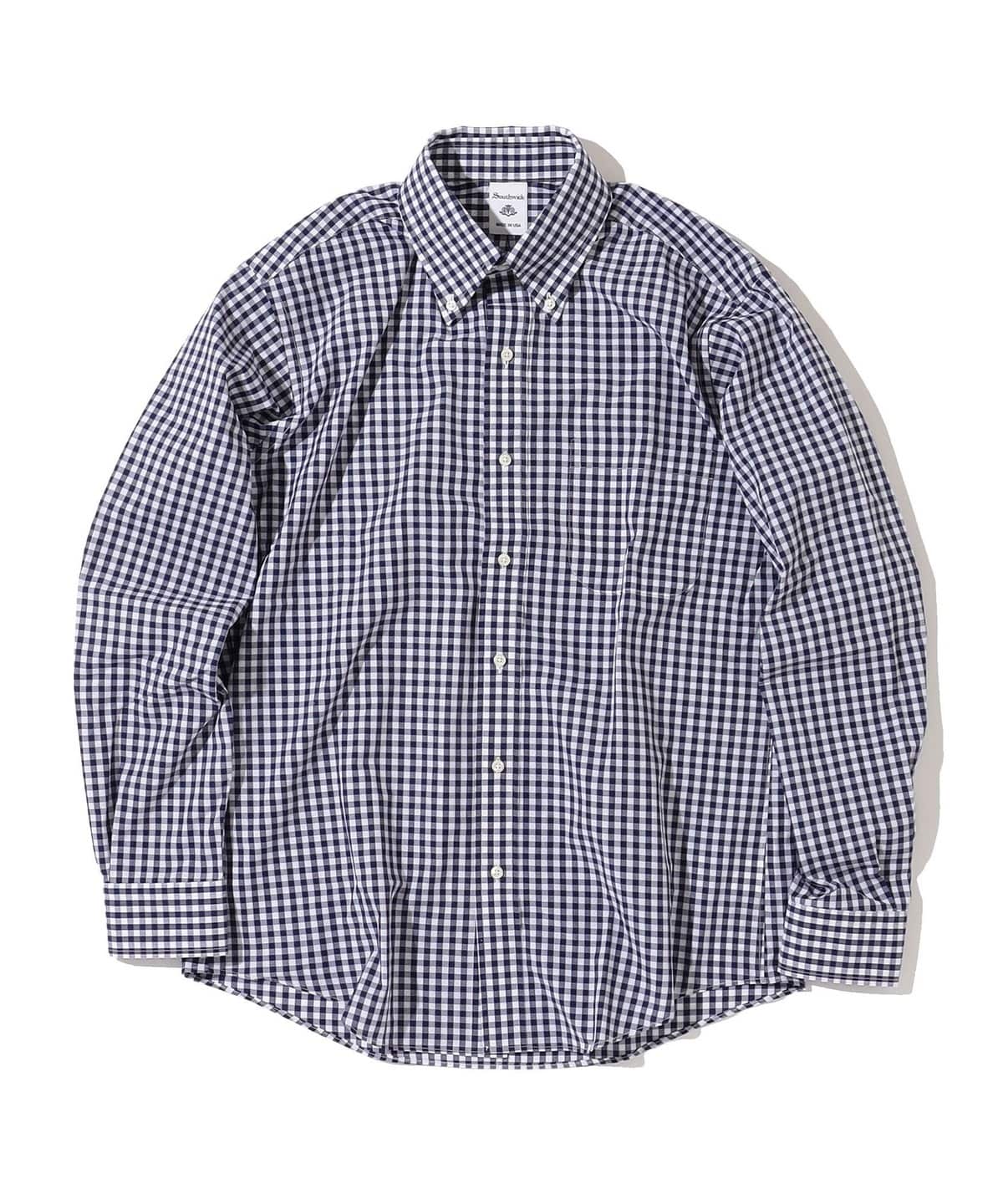 SHIPS シップス の SOUTHWICK オックスフォード ボタンダウンシャツ シャツ ブラウス