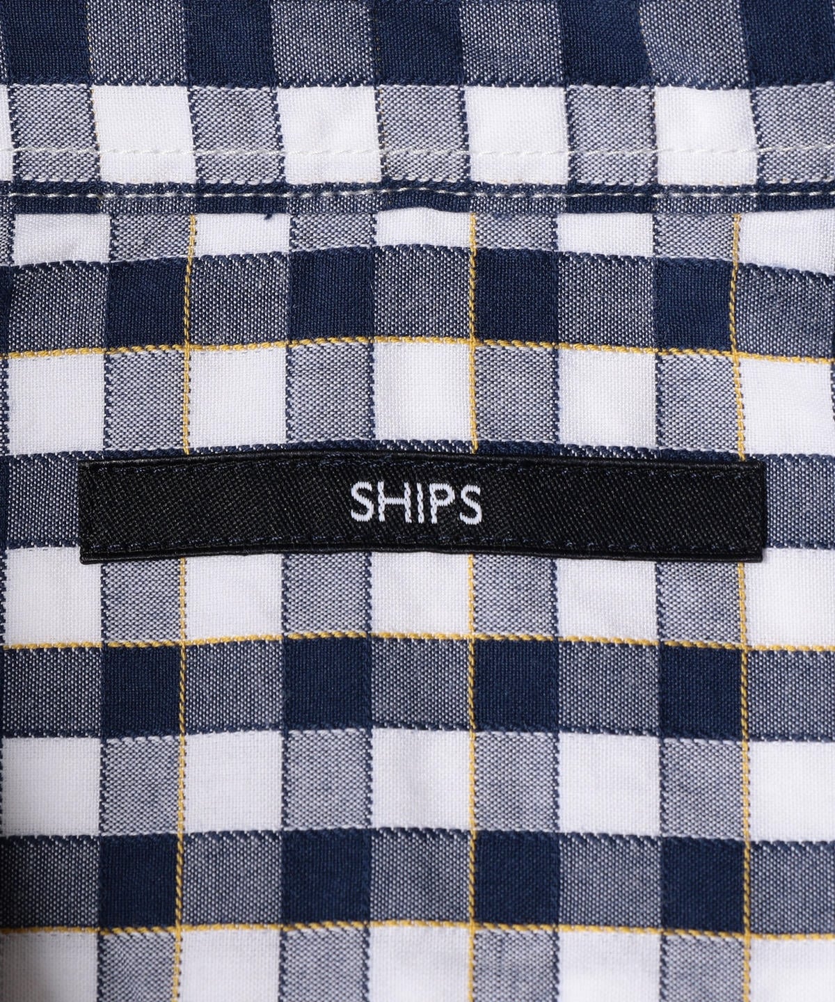 SHIPS: ドビー ギンガムチェック ボタンダウン シャツ 19FW