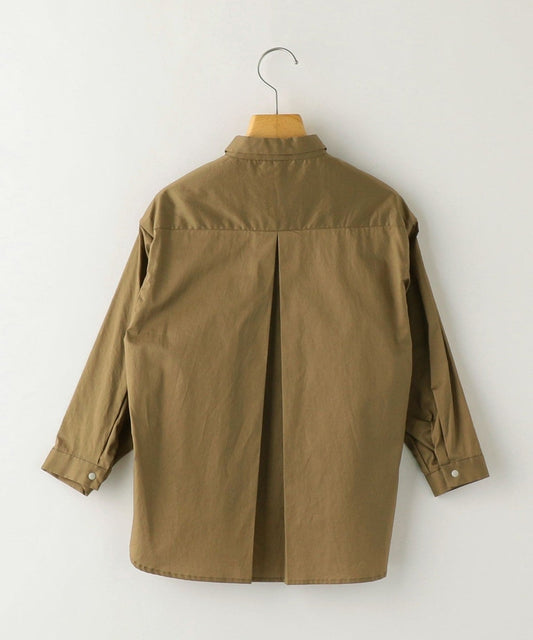 MOUN TEN.:80/1 ワッシャー ビッグ シャツ(95〜140cm)