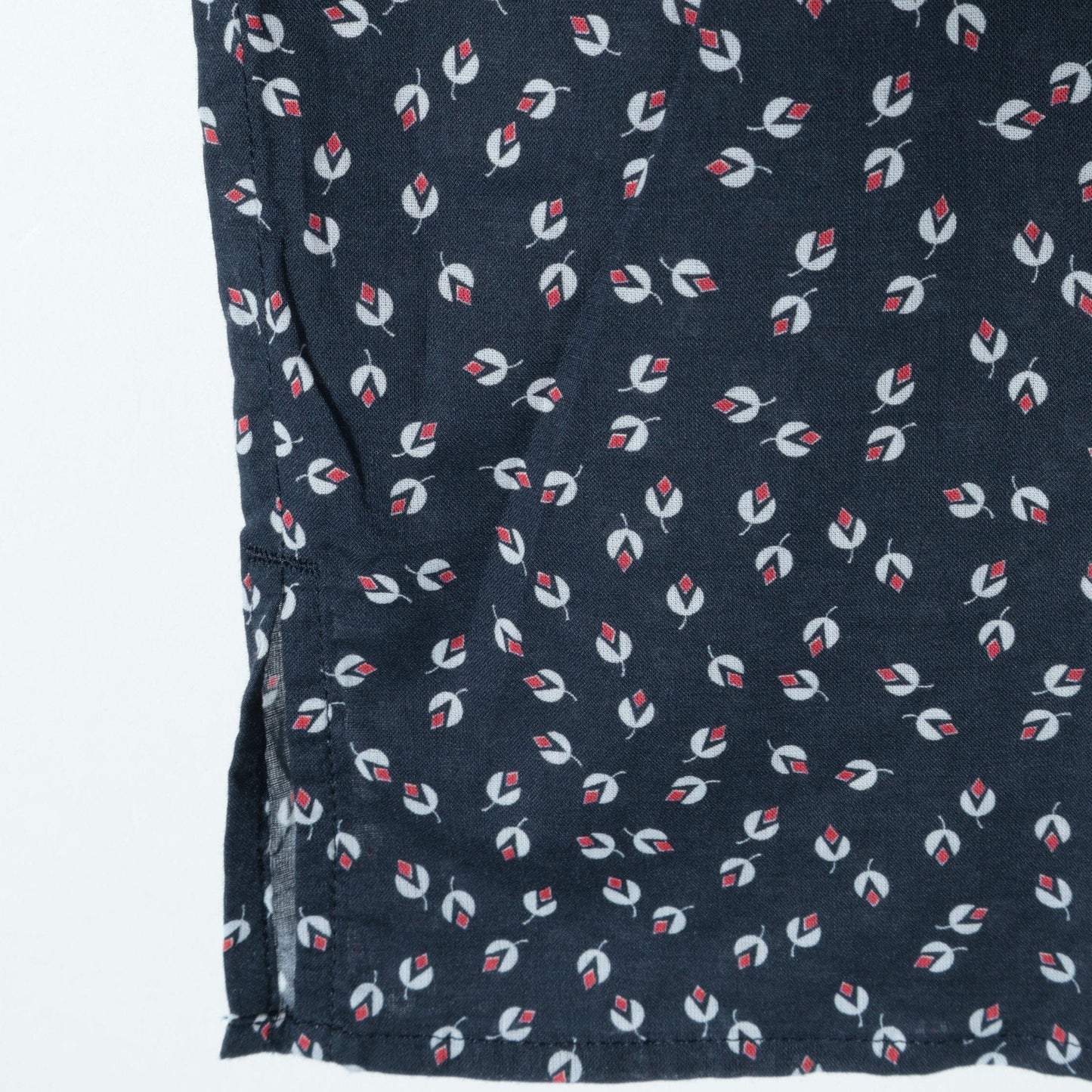 DEVAUX ローンプリントブラウス