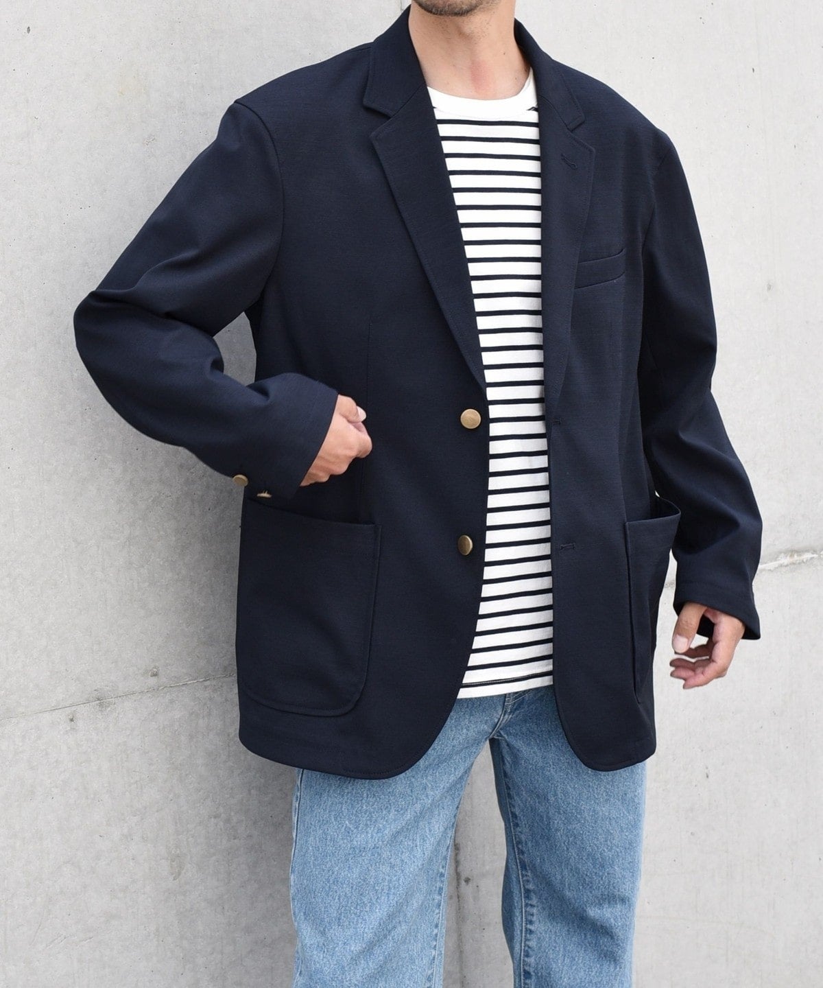定価6.5万【Theory】リラックスブレザー ジャケット SHIPS any: SOLOTEX(R) ウーリック リラックス ブレザー / ジャケット