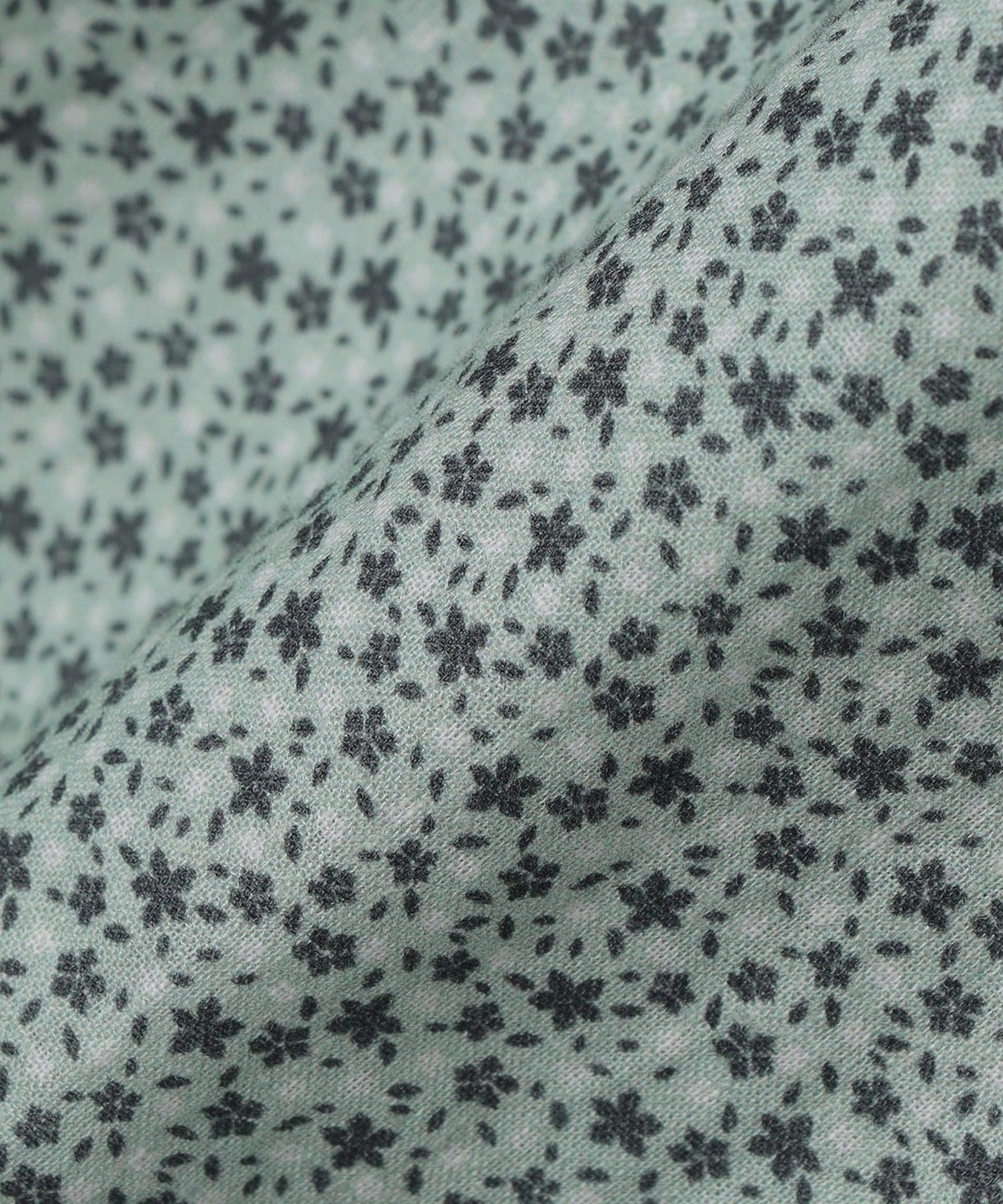SHIPS: セミワイド 花柄 コットン リネン ショートスリーブ シャツ