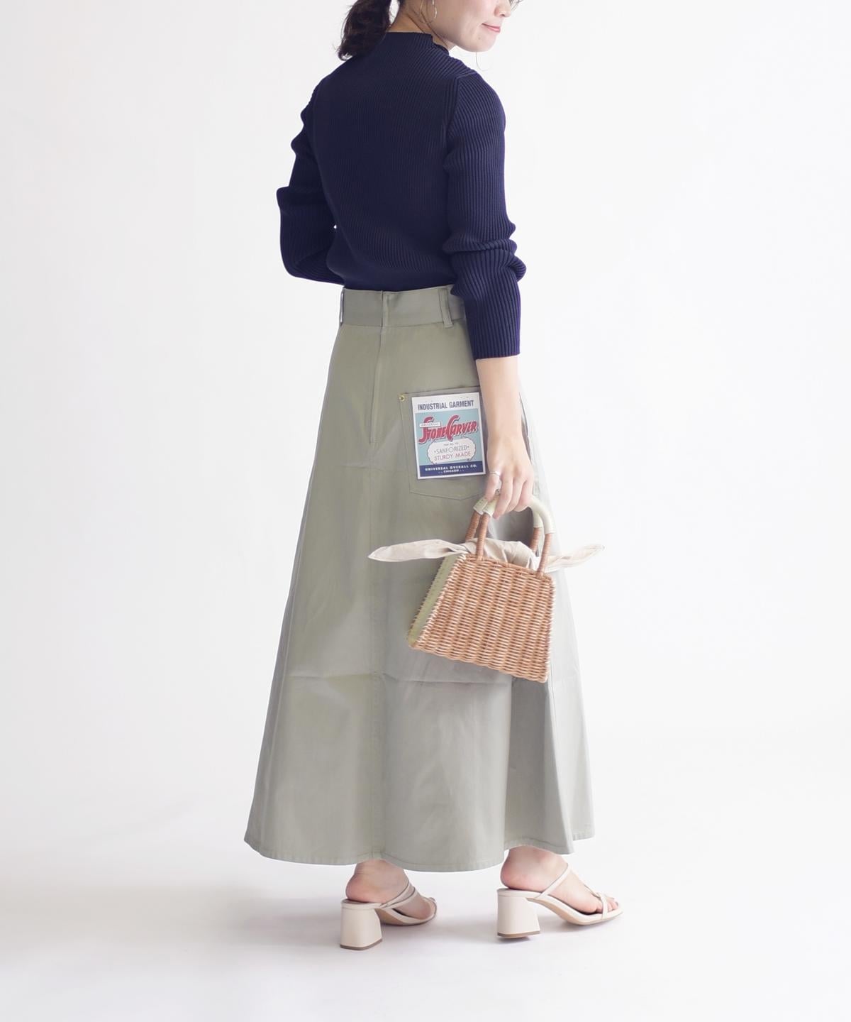 【別注】UNIVERSAL OVERALL:フレアスカート