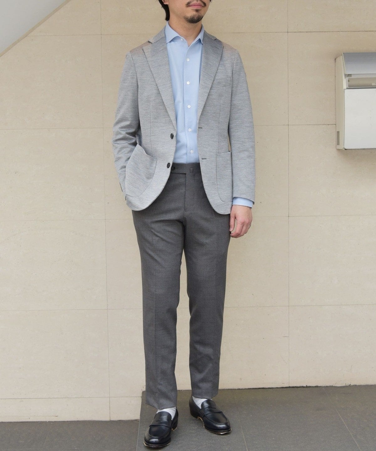 SHIPS: 〈手洗い可能〉ラスティック ウォッシャブル ストレッチ パンツ