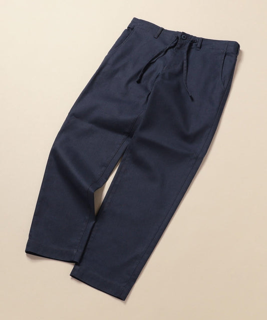 SHIPS: SOLOTEX(R) サフィラン リネン ハイブリッド イージー パンツ 20SS