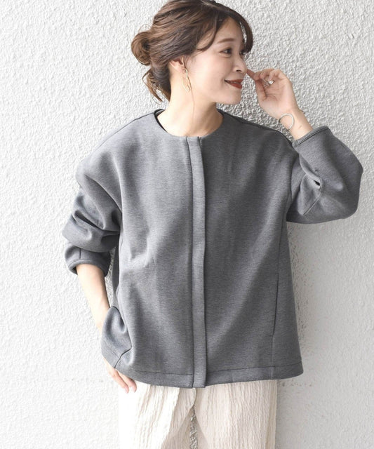 SHIPS Days:ウォッシャブルストレッチブルゾン