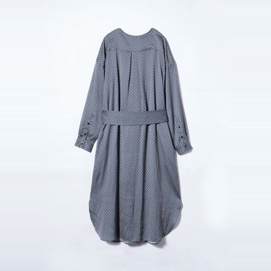 【WEB限定】小紋スカーフワンピース