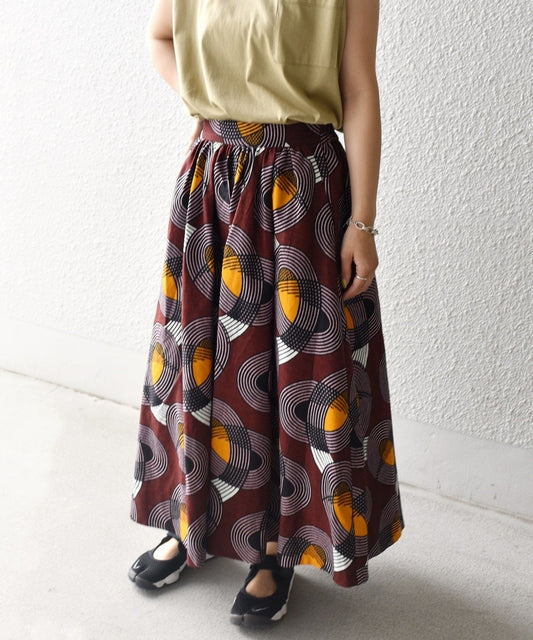 CLOUDY:ボリュームギャザースカート