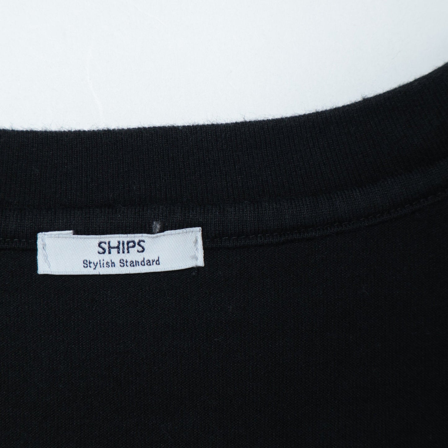 SHIPS: 抗菌・防臭 NANO-FINE(R) コットン Vネック Tシャツ