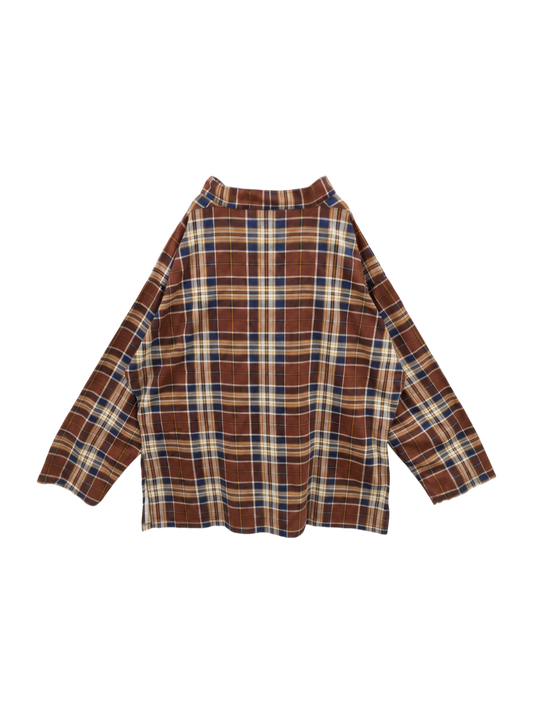 S2W8:FLANNEL SMOCK SHIRT