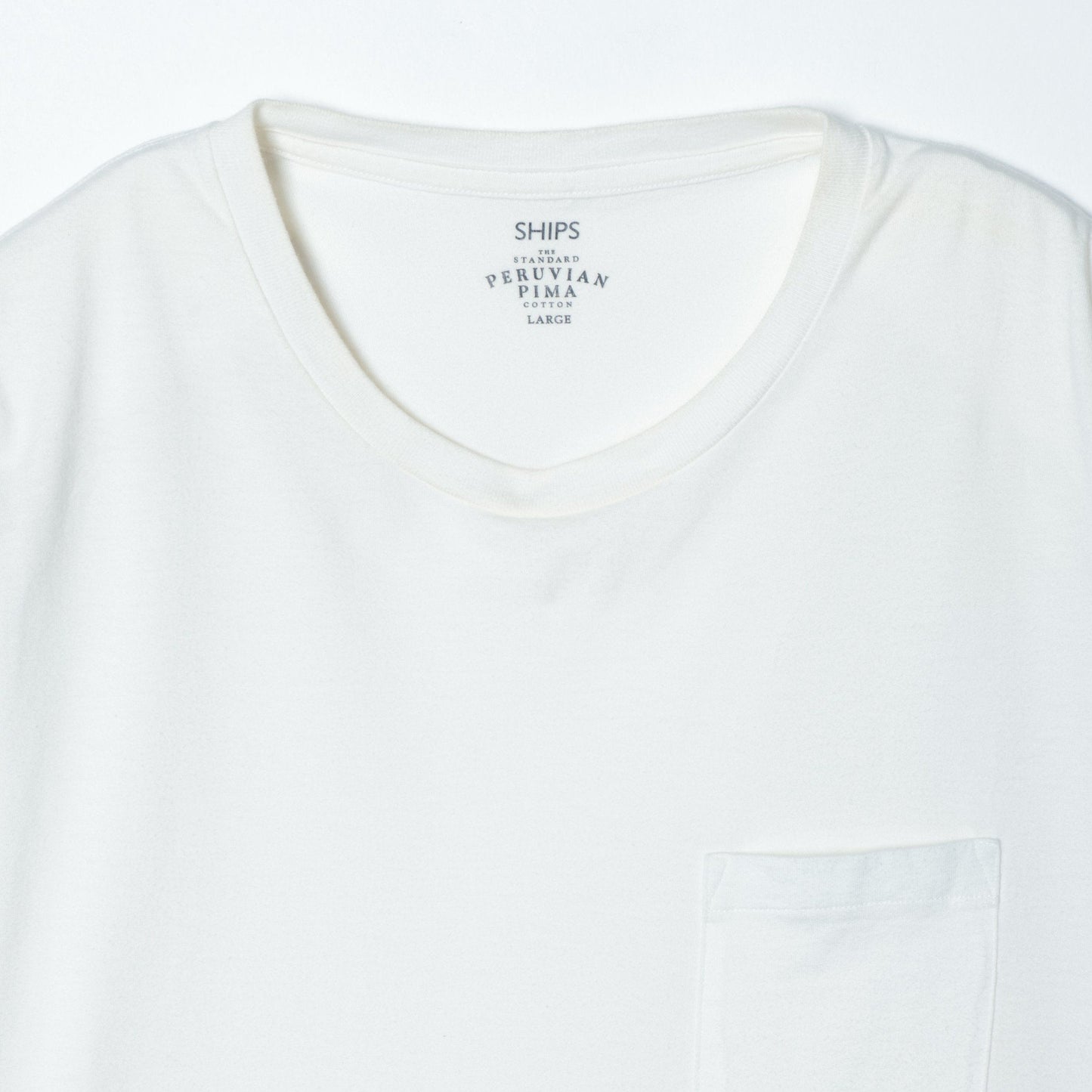SHIPS: SHIPS(シップス) PERUVIAN PIMA COTTON 2パック ポケットTシャツ