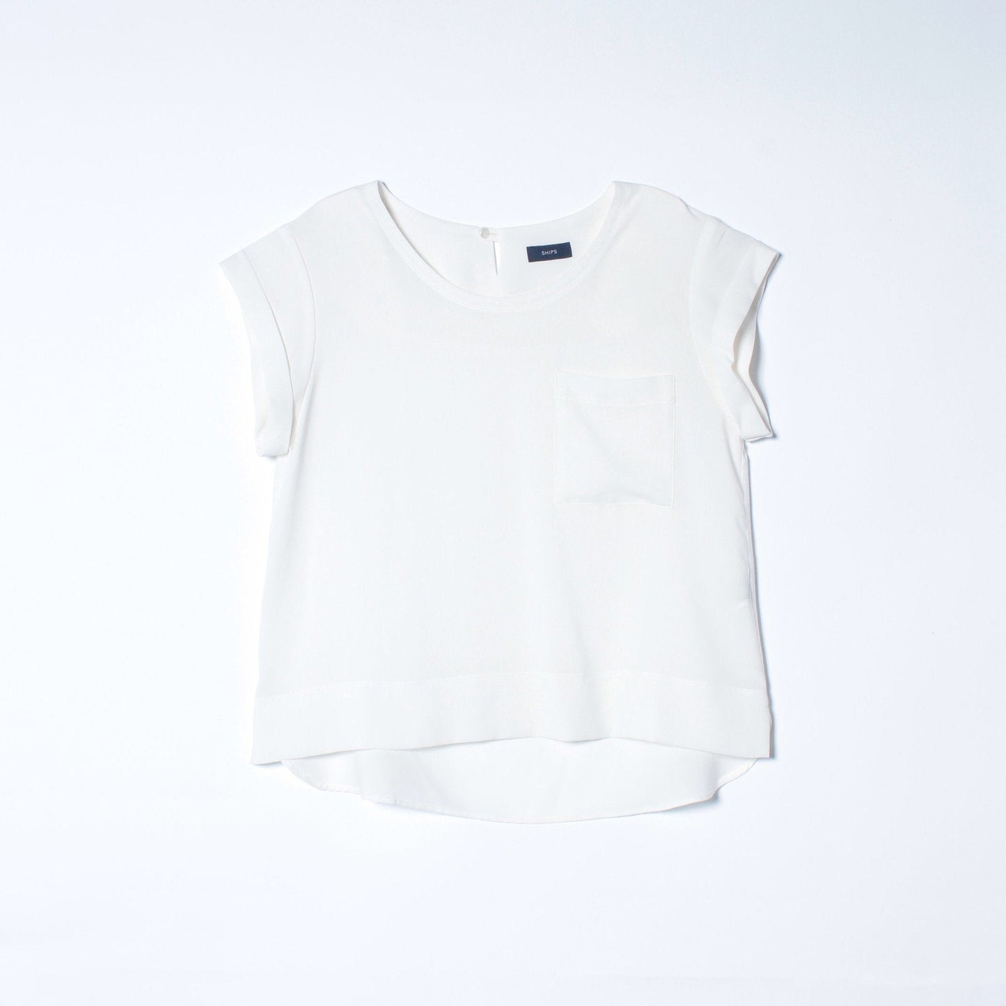 SHIPS:1412 TWILL POCKET T-BL