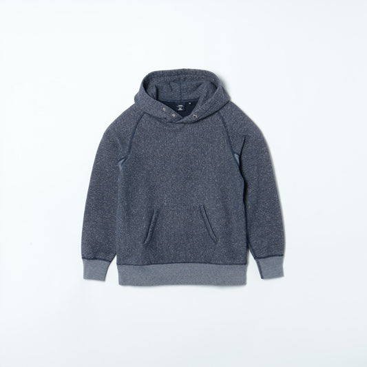 SA: 17SS プルオーバー スナップ/フーデッド スウェット パーカー ダークグレー・ネイビー