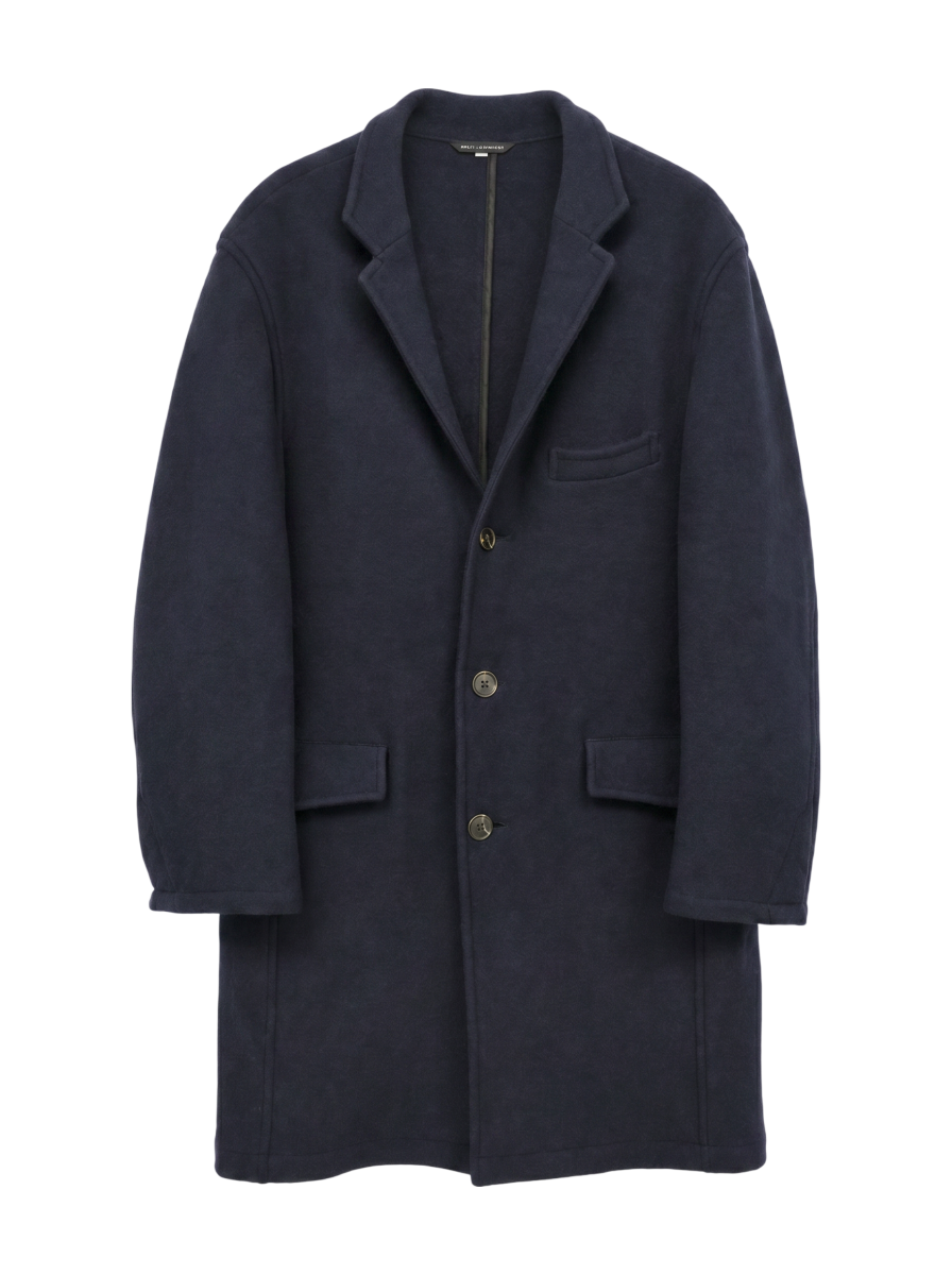 MARCEL LASSANCE ステンカラーコート SHIPS ネイビー MARCEL LASSANCE:コート / 50 / ネイビー | SHIPS CYCLE MARKET | 株式