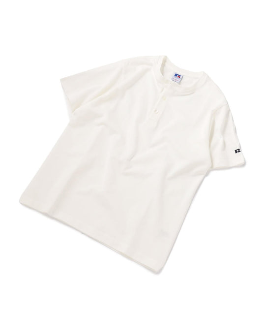 RUSSELL ATHLETIC×SHIPS:別注 ヘンリーネック Tシャツ