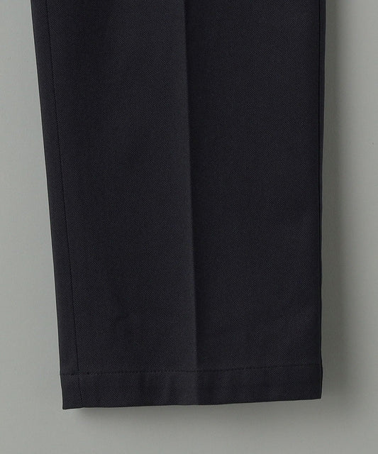 SHIPS: <ストレッチ 通気性>TEXBRID(R) ノープリーツ ライト ドビー 無地 パンツ