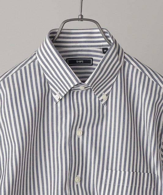 SHIPS: イタリアンボタンダウン パナマ ロンスト シャツ