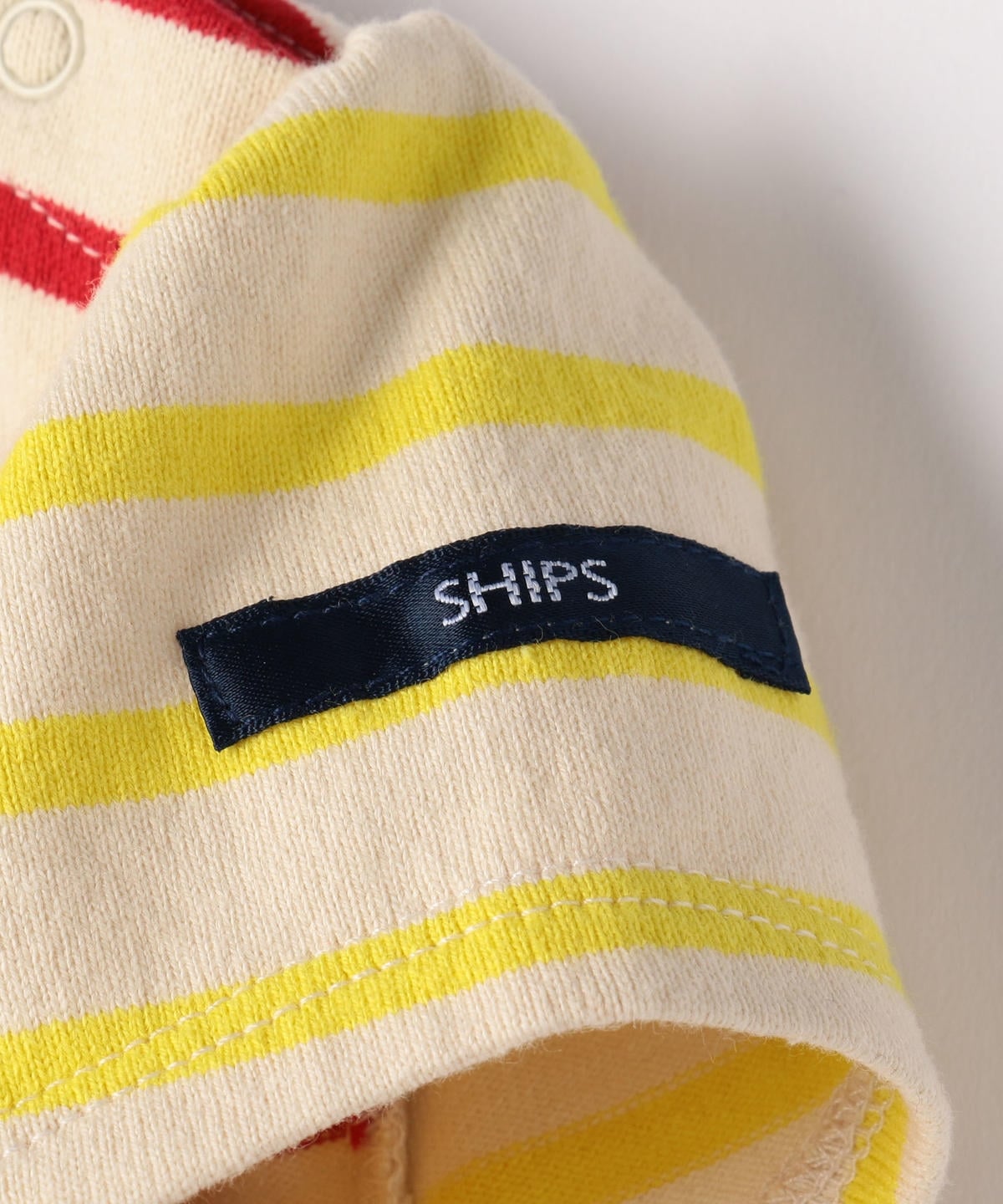 SHIPS KIDS:ボーダー Aライン ワンピース(80〜90cm)