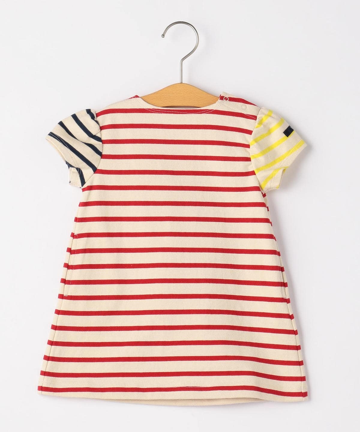 SHIPS KIDS:ボーダー Aライン ワンピース(80〜90cm)