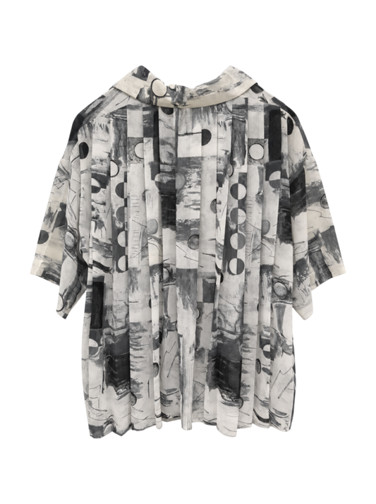 CLANE:PAINT BACK PLEATS SH