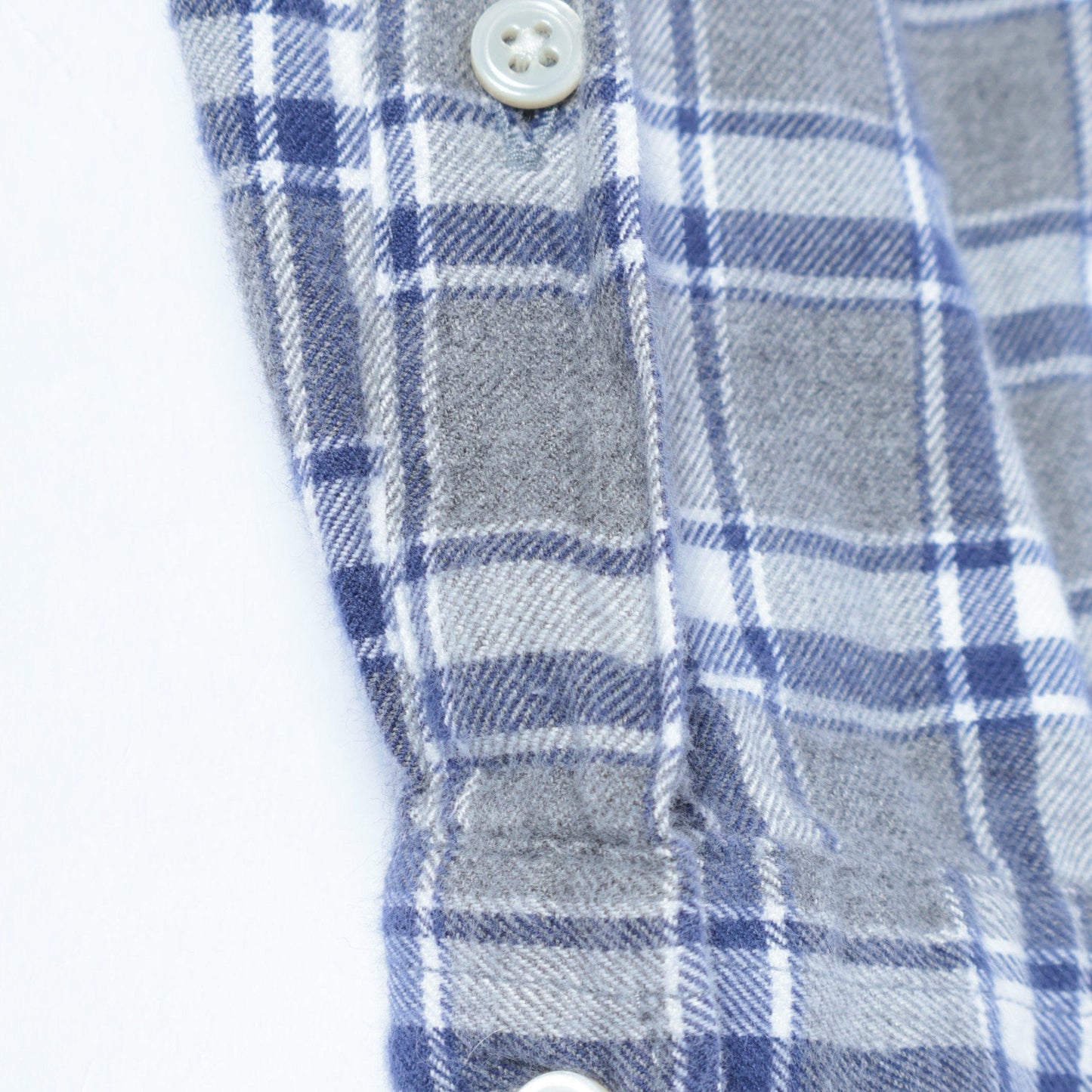 SHIPS Days STANDARD: ネルシャツ (グレー)