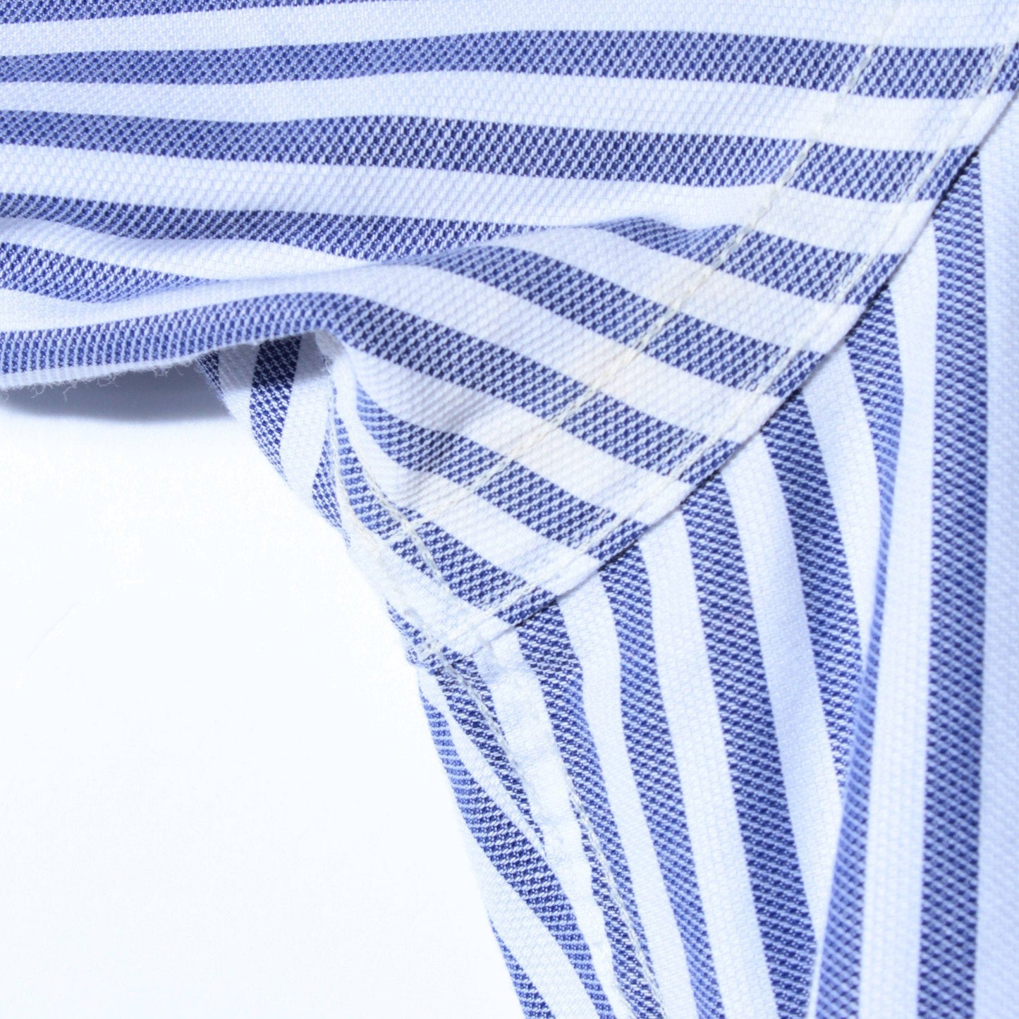 SHIPS: イージーアイロン ロングストライプ イタリアンボタンダウン シャツ