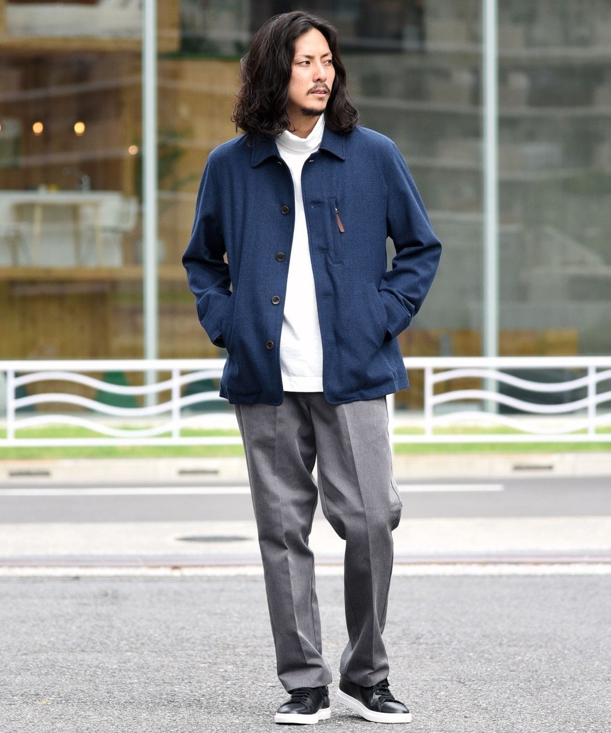 SHIPS: スーパー140'S WOOL/SOLOTEX(R) ハイブリッド ジャケット