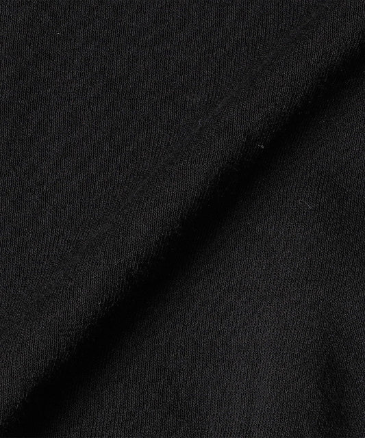 SHIPS Primary Navy Label:〈手洗い可能〉NOIR フリル ポロニット
