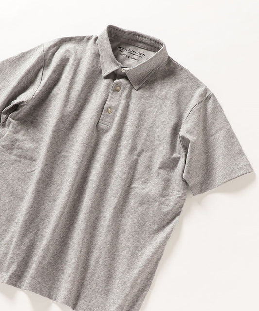 SHIPS any: 《嫌な臭いを抑える》Repur コットンUSA マルチファンクション ポロシャツ