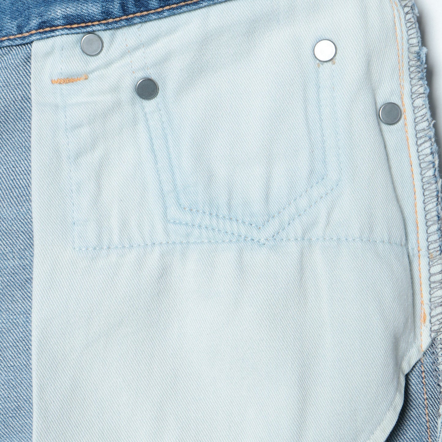 SHIPS:5PKT USED SELVAGE DENIM PT