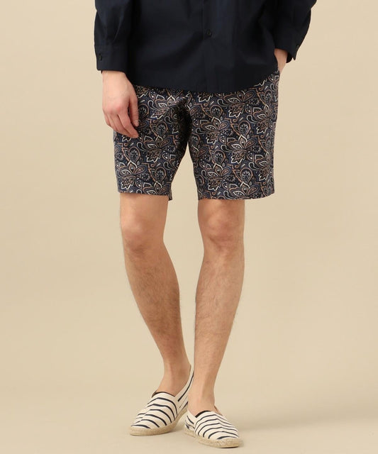 SHIPS: モチーフ プリント イージー ショーツ