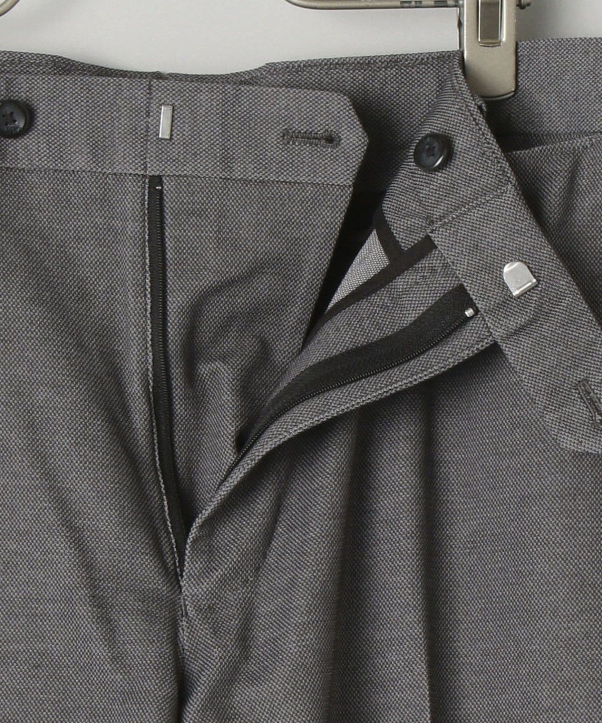 SHIPS:【ウエストアジャスト機能付き】 コットンポリエステル ジャージ ドビー スラックス