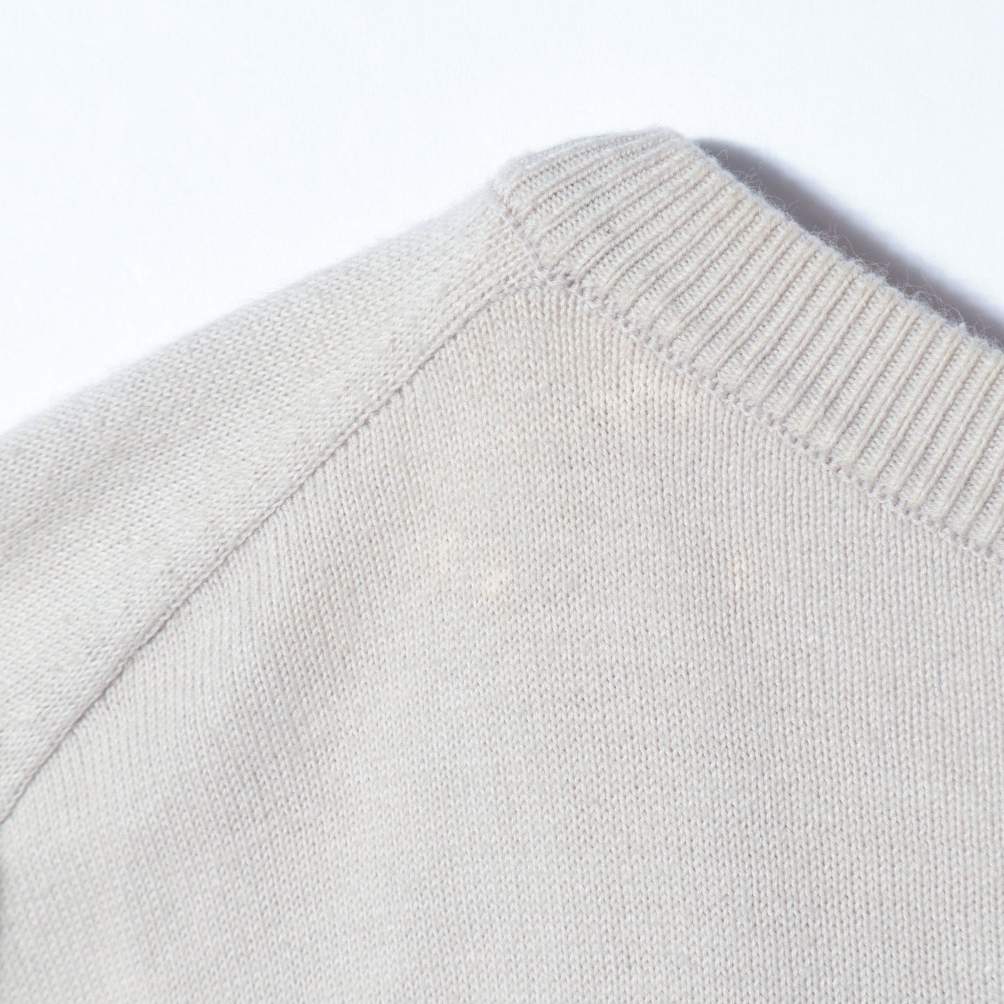 2WAYコットンクルーネックカーディガン