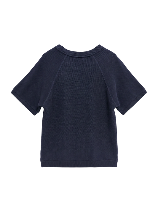 SHIPS JET BLUE:BIG KANOKO CREW S/S
