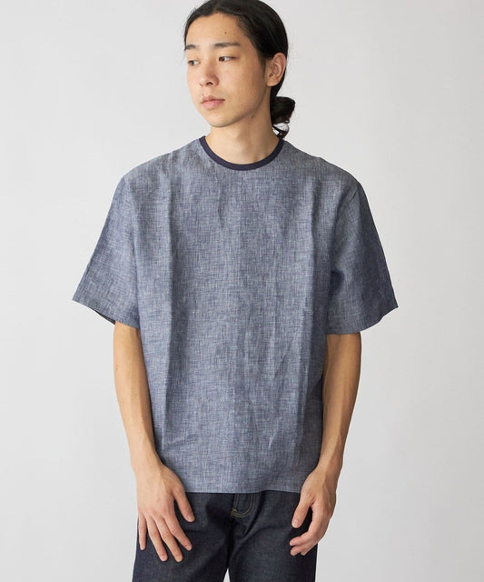 SHIPS: Herdmans リネン 2WAY プルオーバー Tシャツ