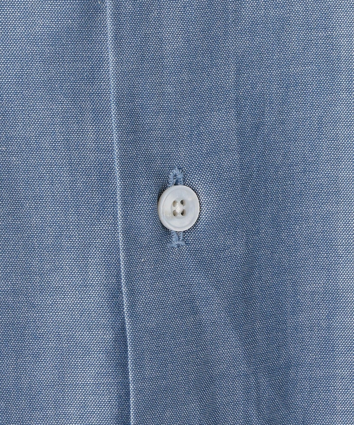 SHIPS:SPAIN FABRIC シャンブレー タブ カラー シャツ