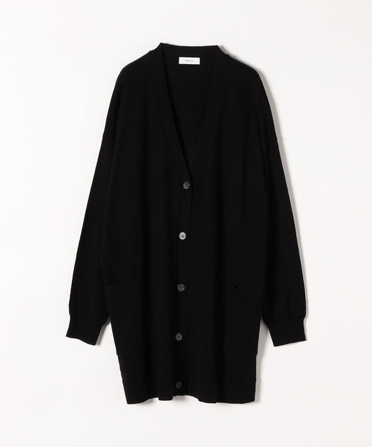 SHIPS any: カシミヤ ミックス ポケット Vネック ニット カーディガン