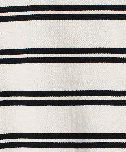 SHIPS Primary Navy Label:〈手洗い可能〉シーアイランドコットンボーダープルオーバー