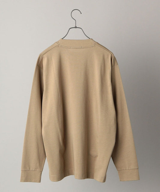 【WEB限定】SHIPS: 形態安定 防シワ加工 テレワーク ビズ Tシャツ (ロンT) 21FW