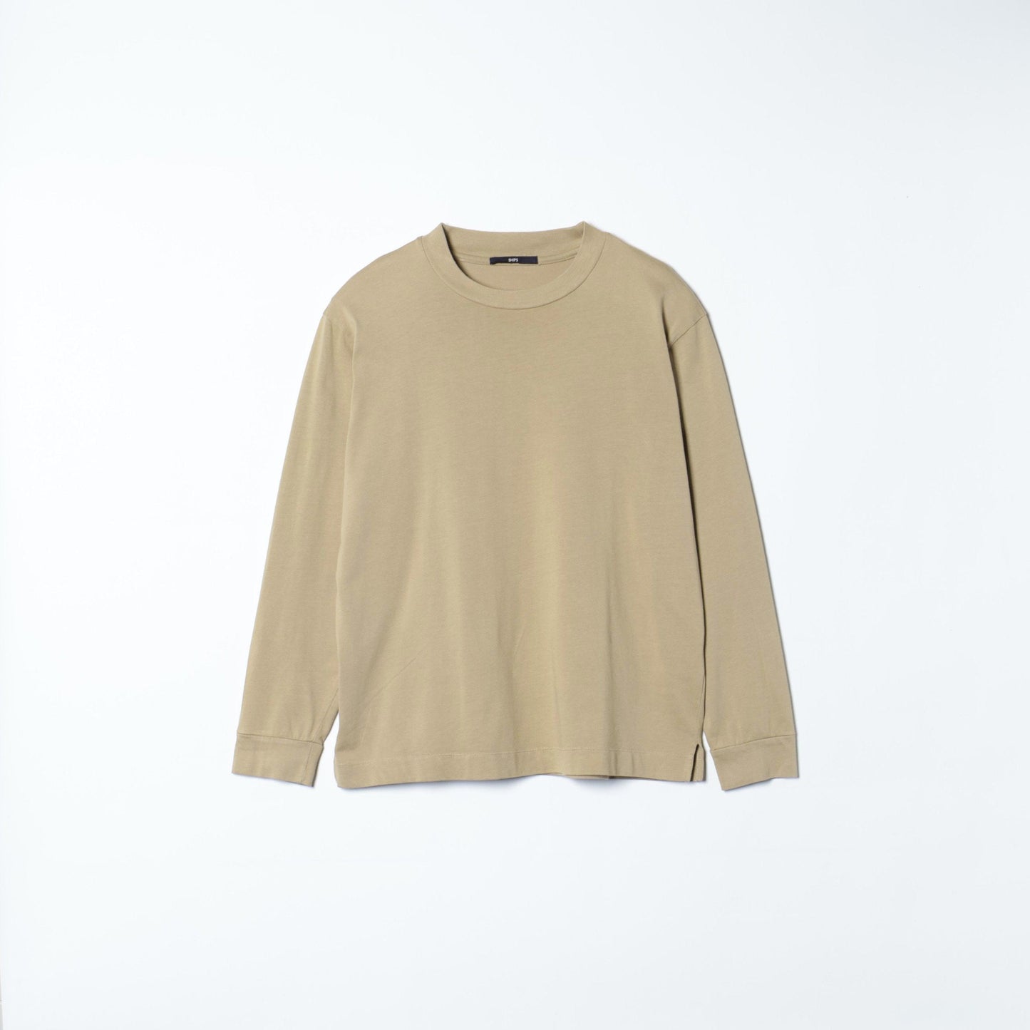【WEB限定】SHIPS: 形態安定 防シワ加工 テレワーク ビズ Tシャツ (ロンT) 21FW
