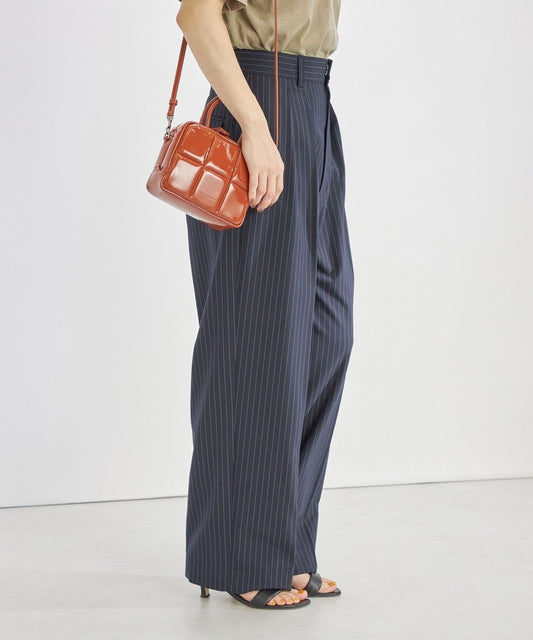 〈手洗い可能〉2タック トラウザー パンツ